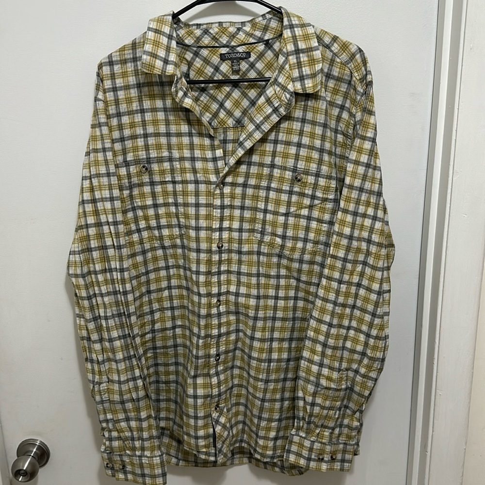 Toad&Co Two Pocket Flannel size XL